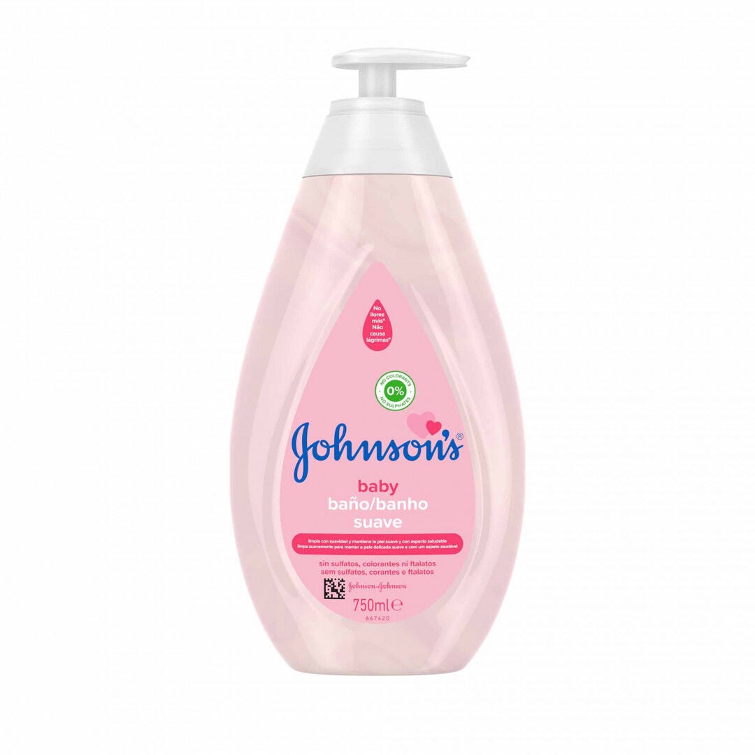 Gel De Banho Suave Johnson's Baby 750 ml