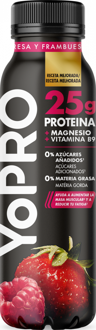 Iogurte Líquido Proteína Morango E Framboesa Yopro Danone 300 g