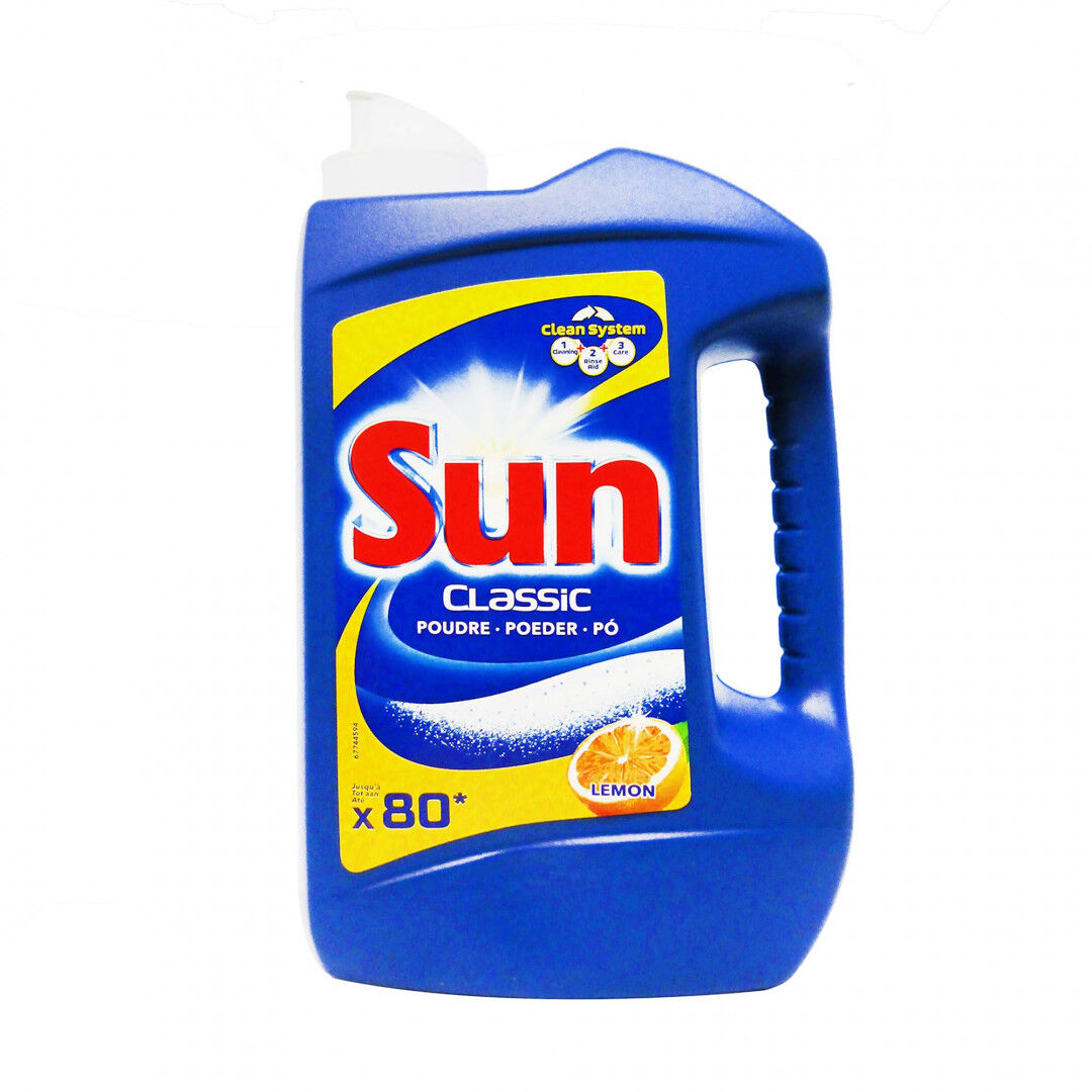 Detergente Máquina Loiça Pó Limão Sun