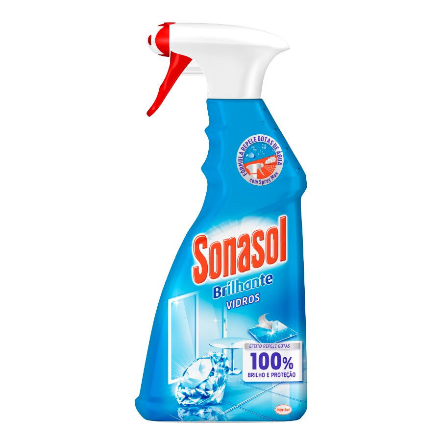 Spray Limpa Vidros Brilhante
