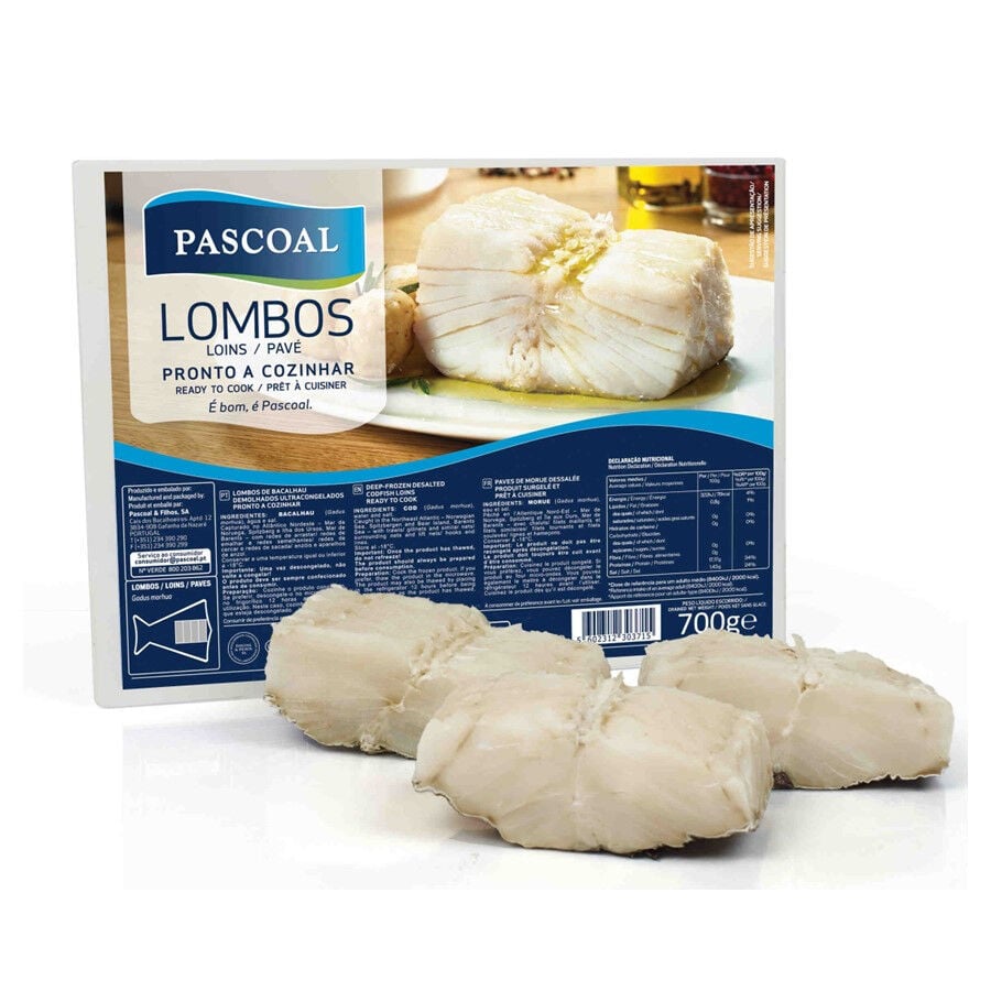 Lombos de Bacalhau Congelados