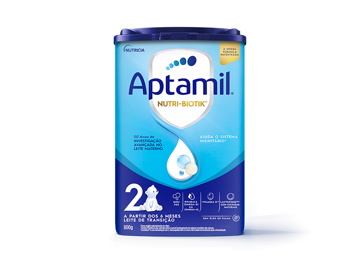 Leite em Pó Aptamil 2 Nutri-Biotik