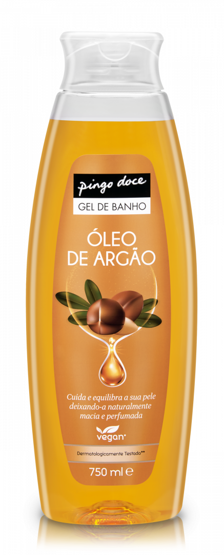 Gel de Banho Óleo de Argão