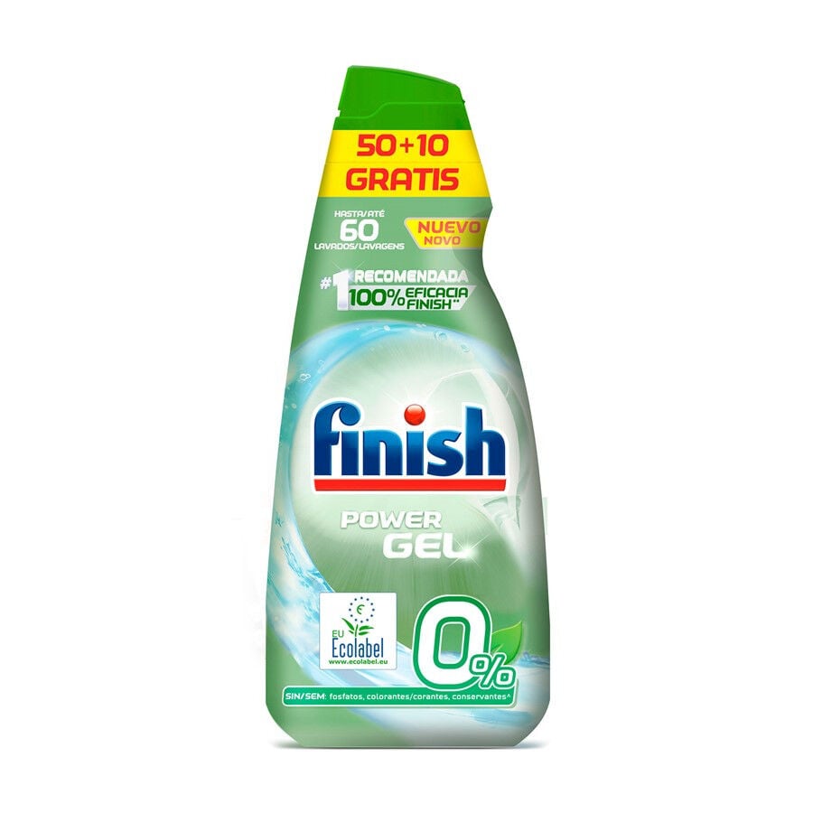 Detergente Máquina Loiça Power Gel Eco 0%