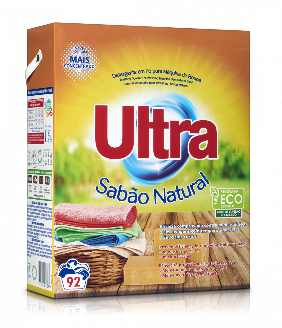 Detergente Máquina Roupa Pó Sabão Natural Ultra
