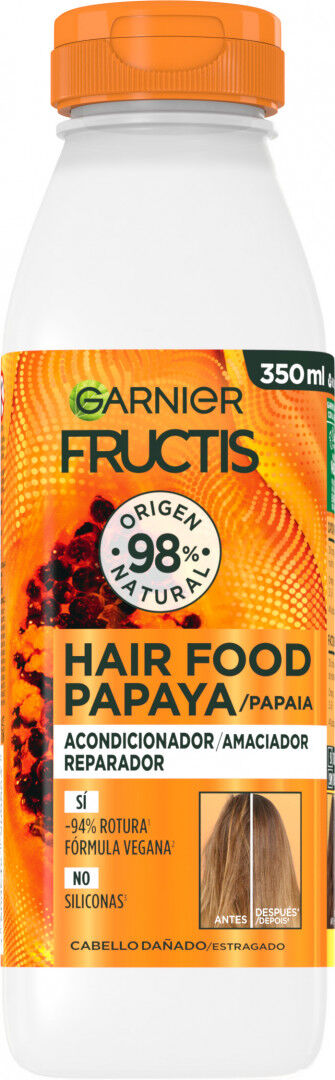 Condicionador Fructis Hair Food Papaia Reparador