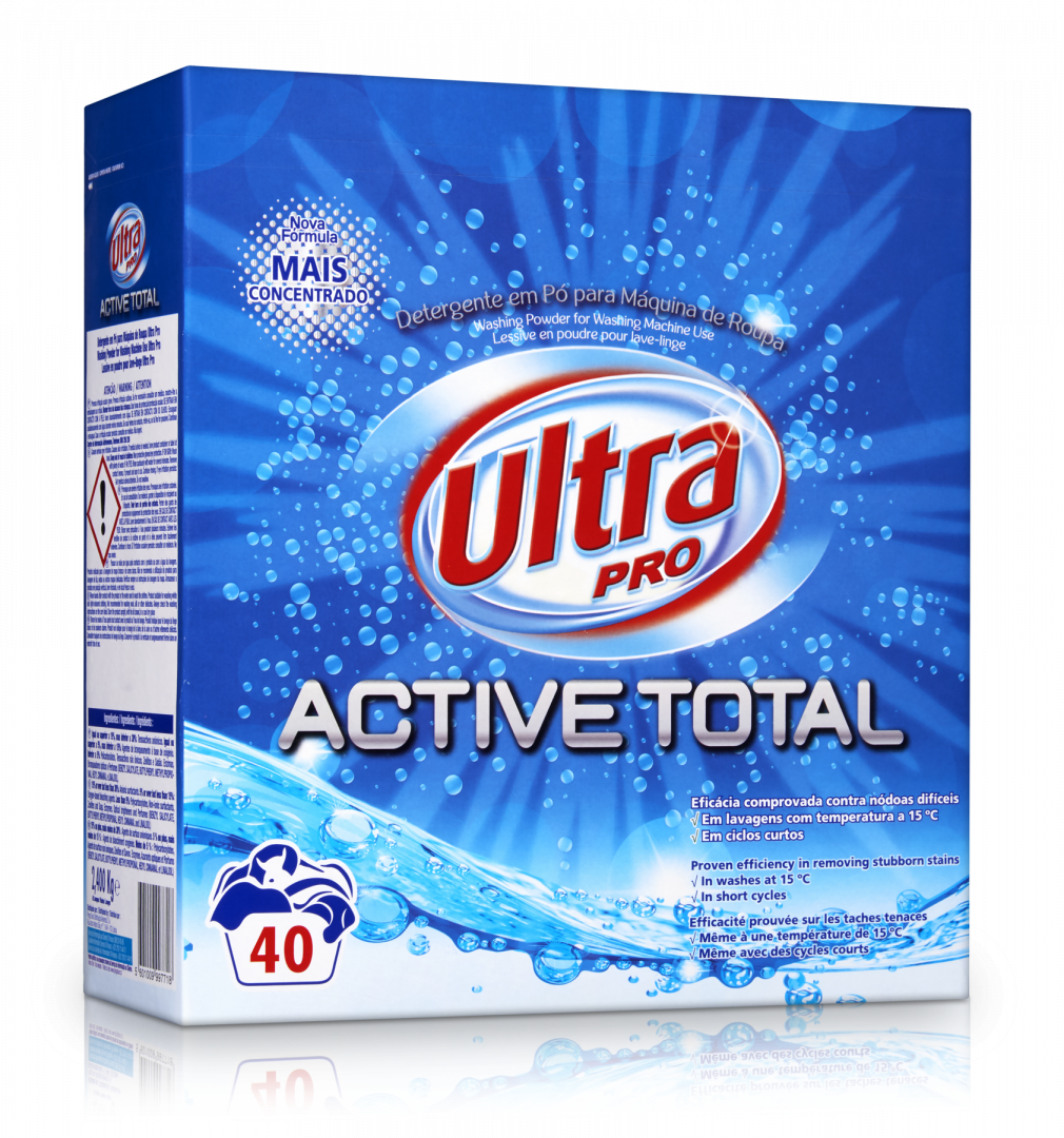 Detergente Máquina Roupa em Pó Active Total Ultra