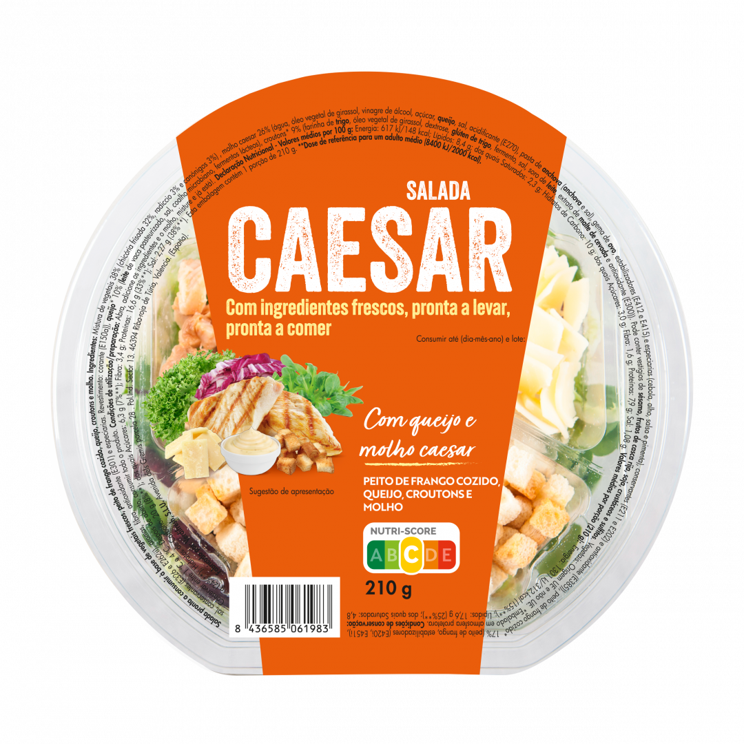 Salada Caesar Comida Fresca 210 g
