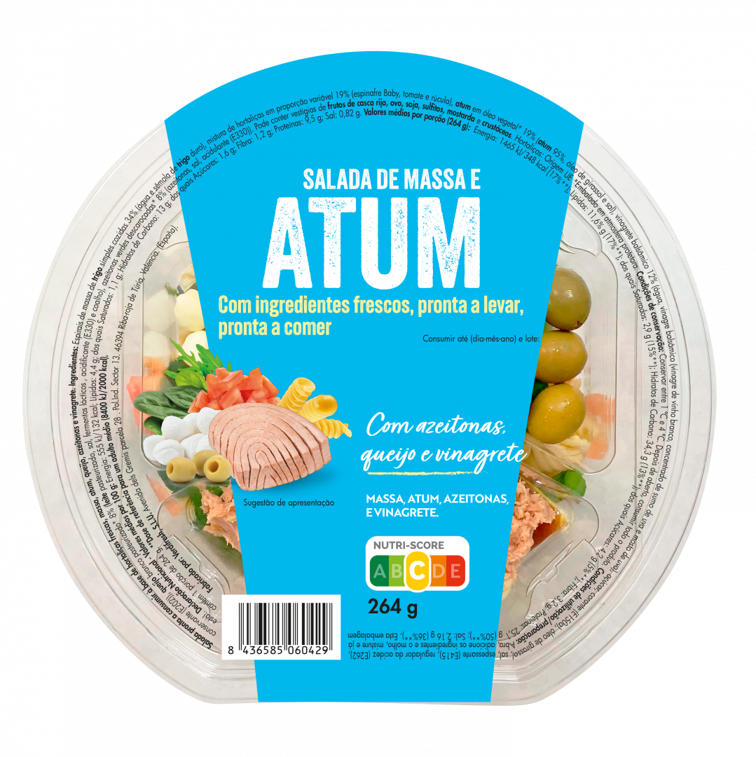 Salada De Massa E Atum Comida Fresca 264 g