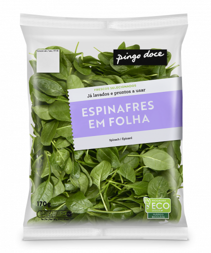 Espinafres Embalados