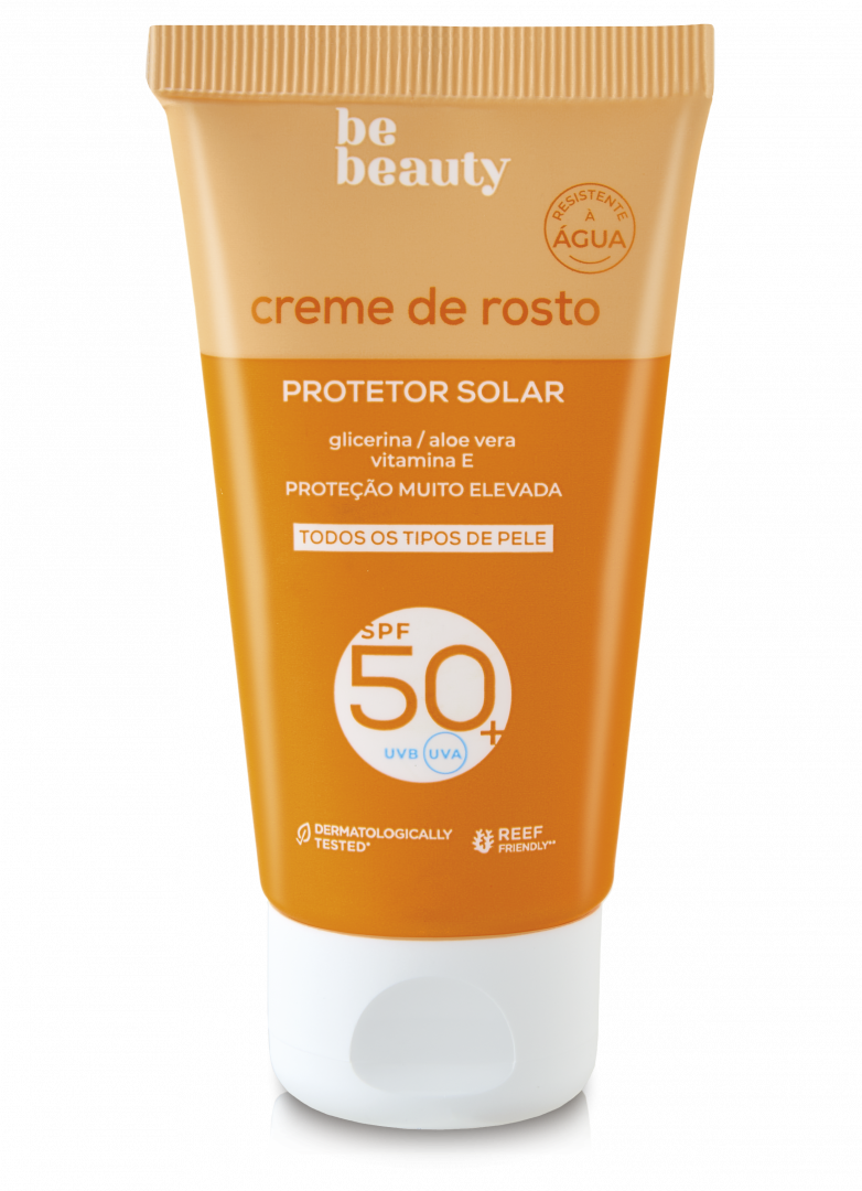Protetor Solar Facial Spf50+ Be Beauty 50 ml