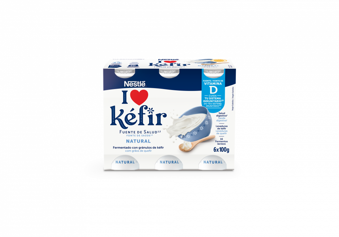 Iogurte Kéfir Natural com Granola Pack 2