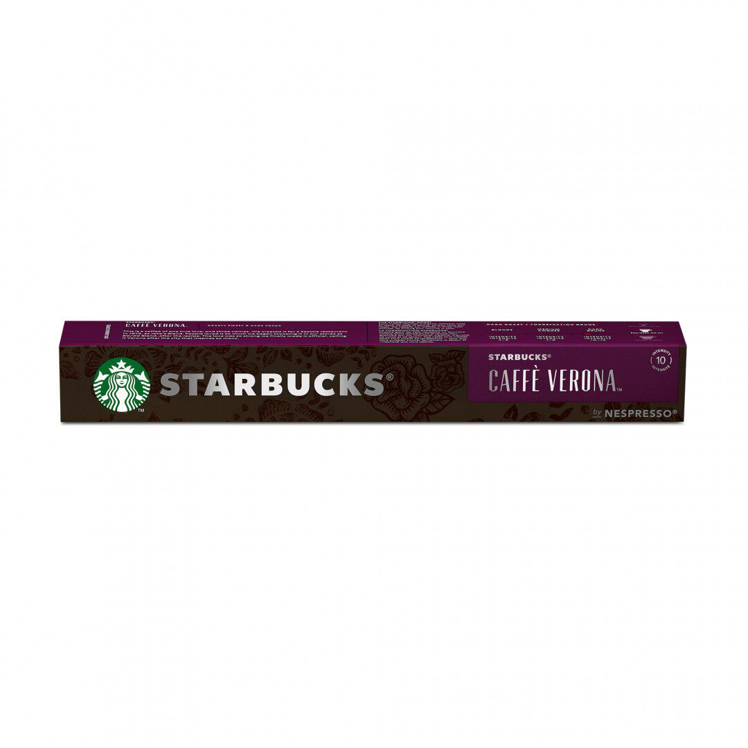 Cápsulas De Café Nespresso Caffé Verona Starbucks 10 un