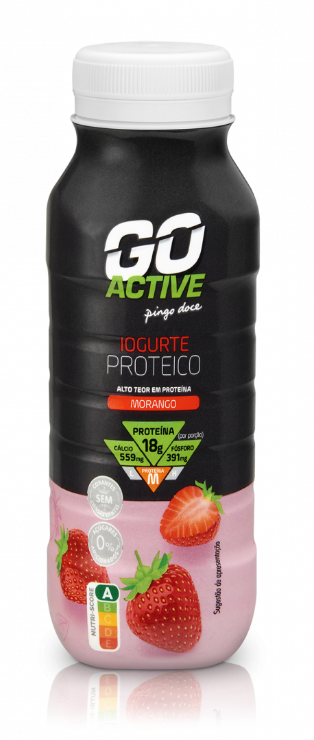 Iogurte Líquido Proteína Morango