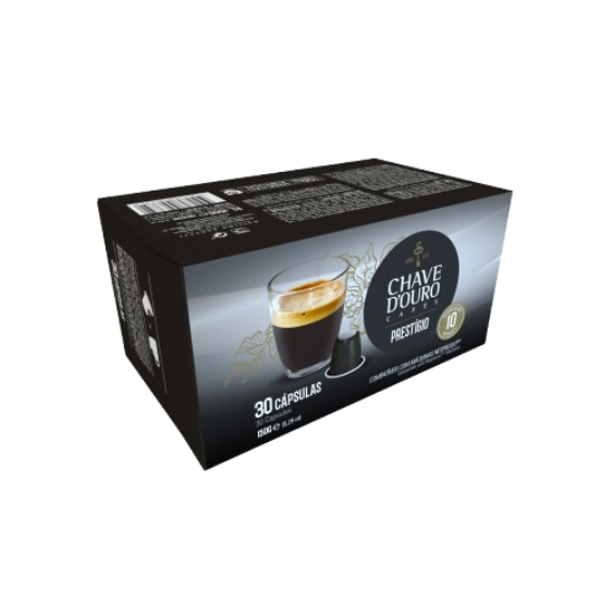 Cápsulas De Café Nespresso Prestígio Chave D'ouro 30 un