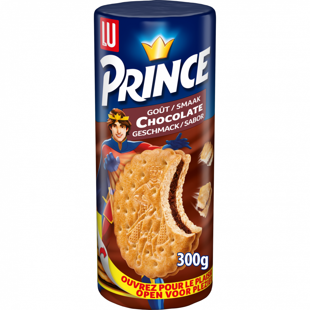 Bolachas Sandwich Chocolate Prince 300 g
