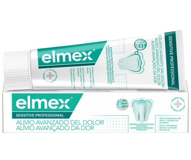 Pasta De Dentes Sensitive Professional Alívio Da Dor Elmex 75 ml