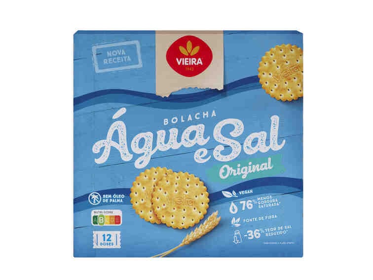 Bolachas de Água e Sal Doses
