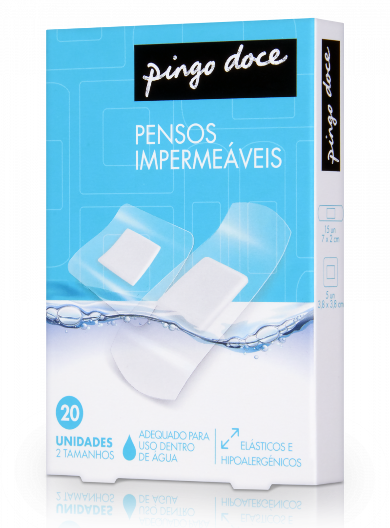 Pensos Rápidos Finos Impermiáveis