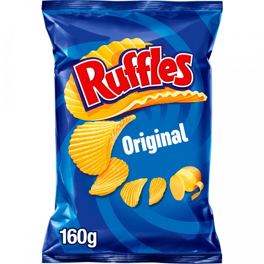 Batatas Fritas Onduladas Ruffles Original 160 g