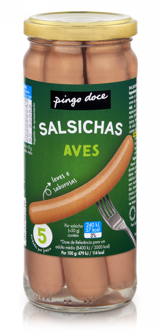 Salsichas de Aves