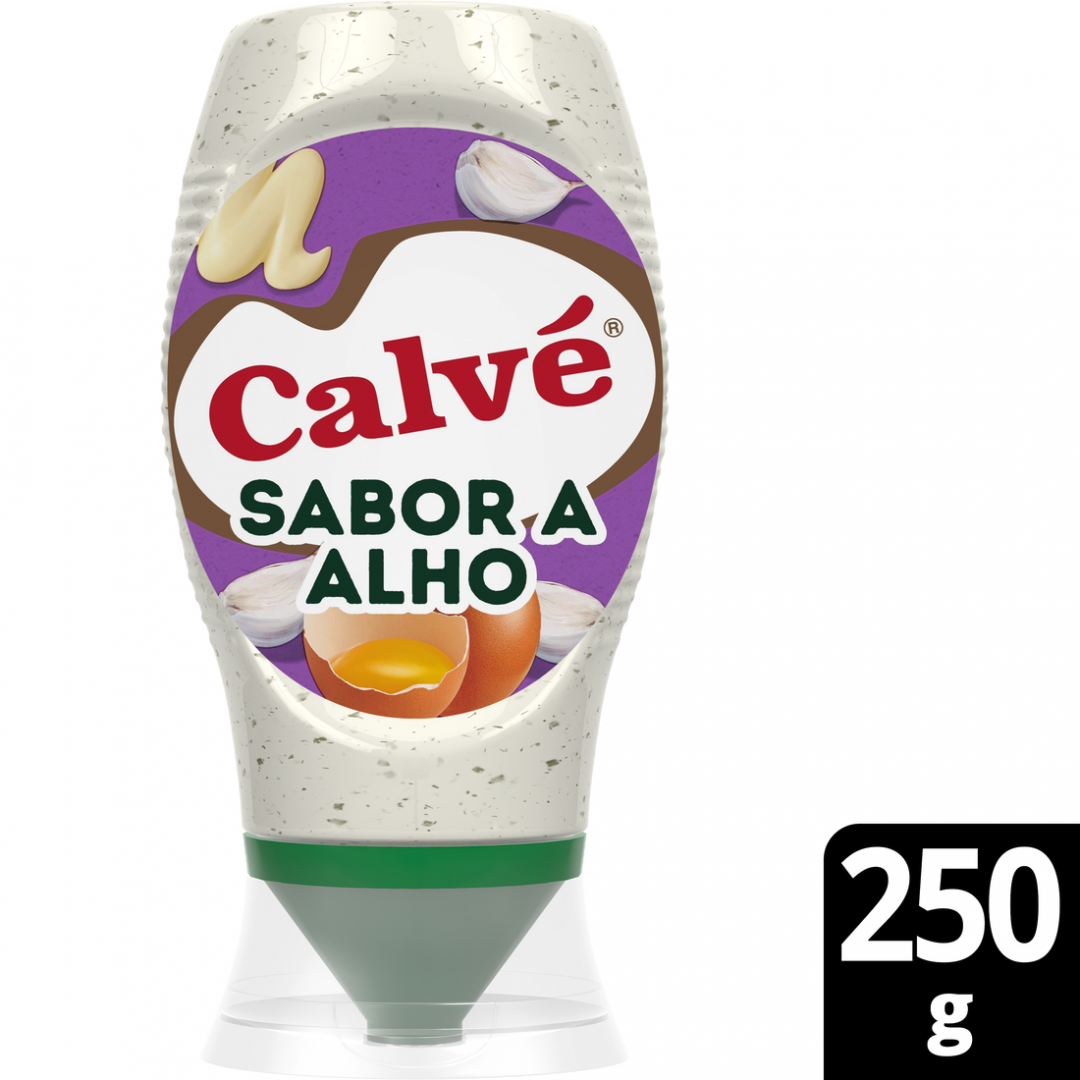 Maionese Sabor a Alho Top Down