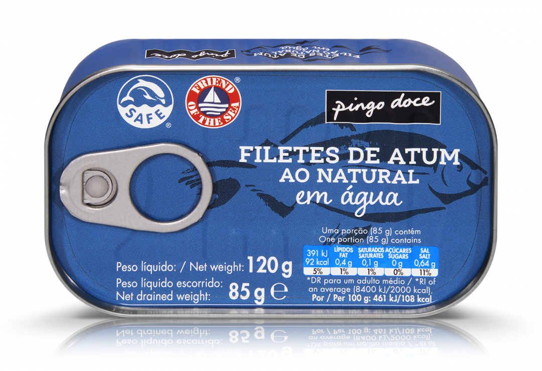 Filetes de Atum ao Natural