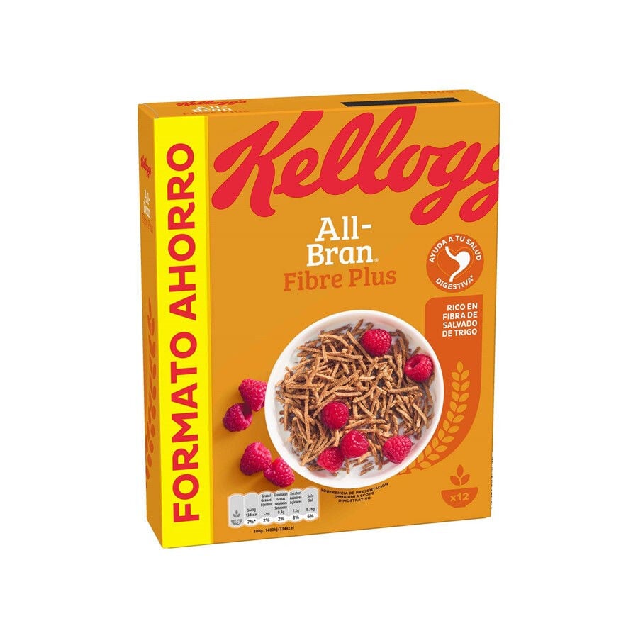 Cereais All Bran Fibre Plus