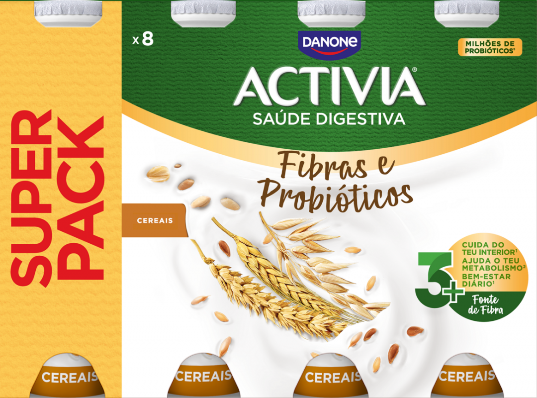 Iogurte Líquido Bífidus Cereais Pack 8