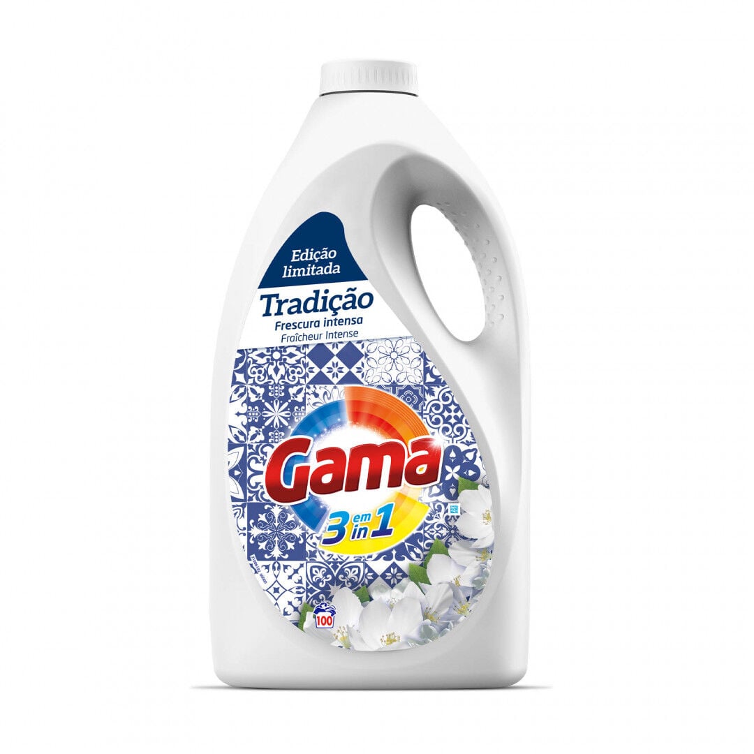 Detergente Máquina Roupa Líquido Tradição Gama