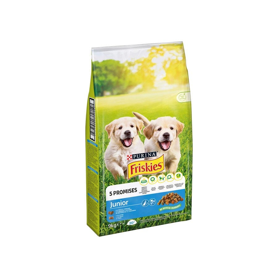 Comida Seca Para Cão Júnior Friskies 9 kg