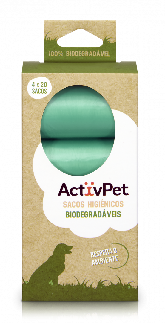 Sacos Higiénicos para Cão Biodegradáveis