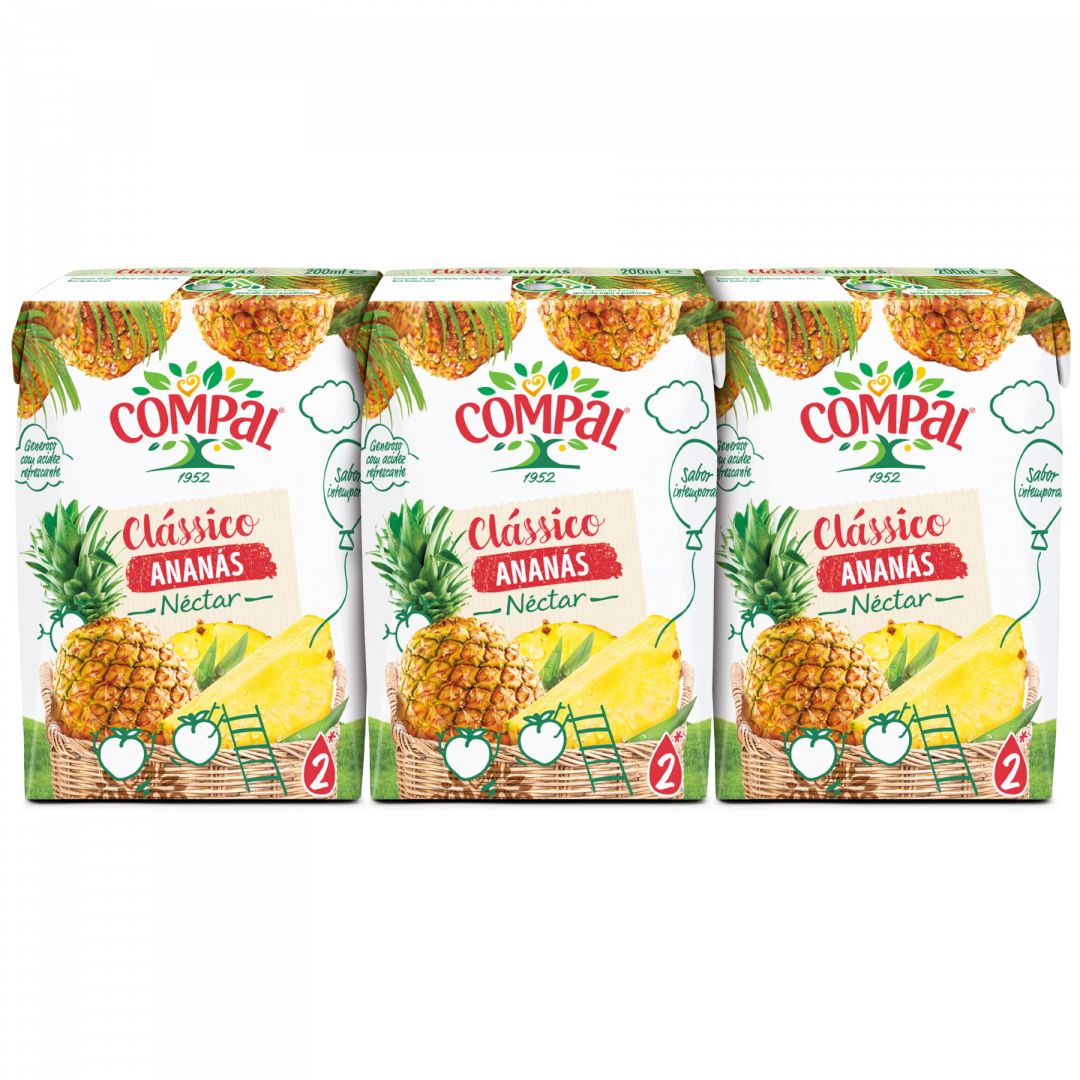 Néctar Ananás Compal Clássico 600 ml