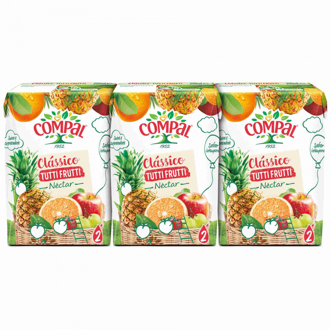 Néctar Tutti Frutti Compal Clássico 600 ml