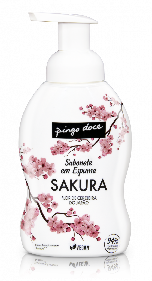 Sabonete Espuma Doseador Sakura