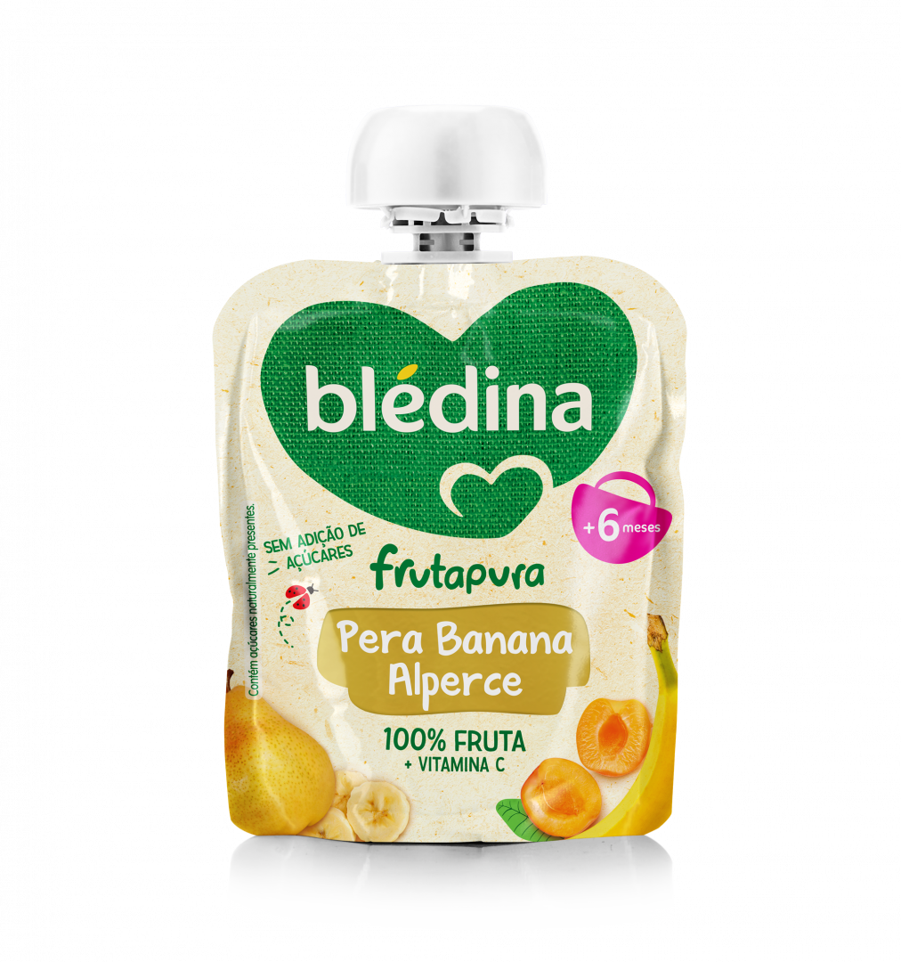 Bolsa de Fruta Pera, Alperce e Banana