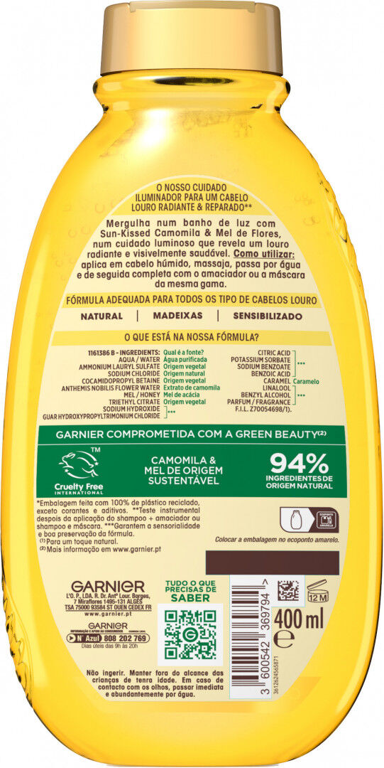 Champô Ultra Suave Camomila