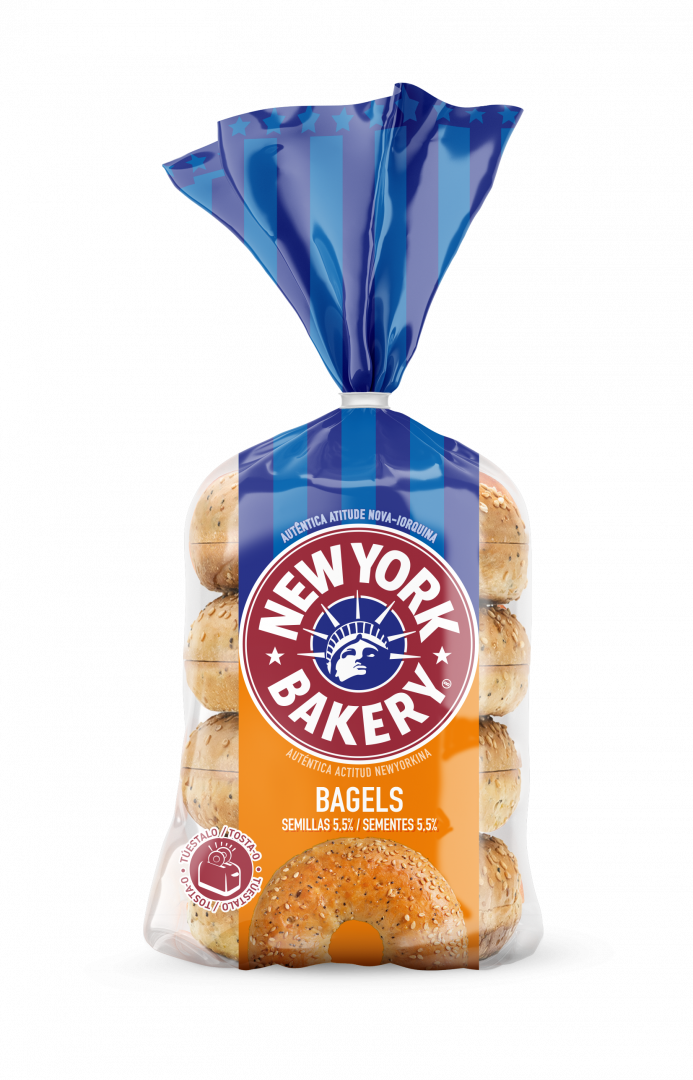 Bagels com Sementes