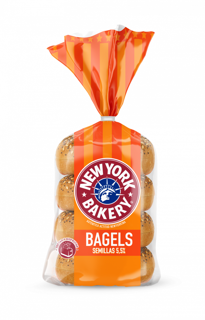 Bagels com Sementes
