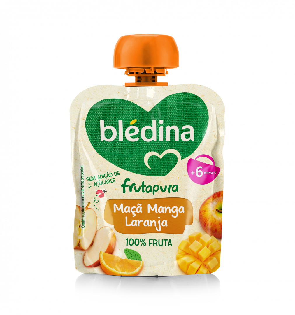 Bolsa de Fruta Maçã, Manga e Laranja