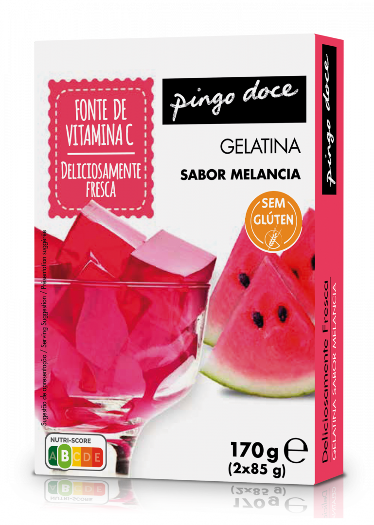 Gelatina em Pó de Melancia