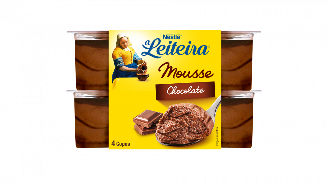 Mousse de Chocolate de Leite