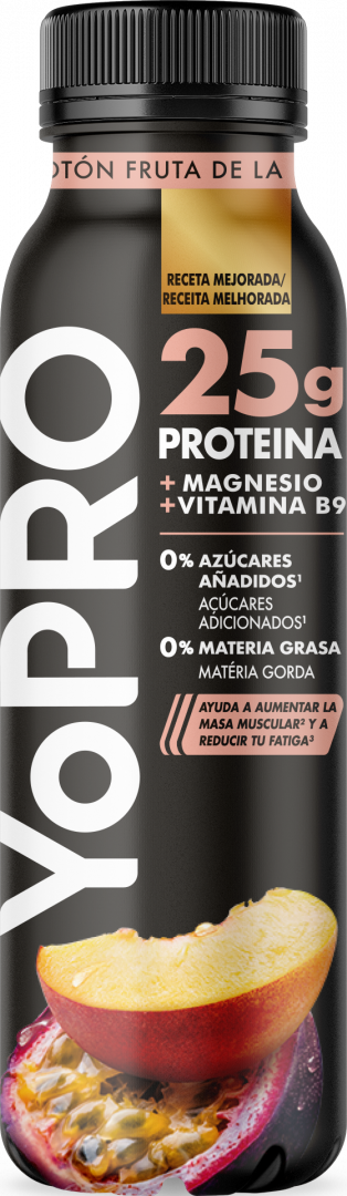 Iogurte Líquido Proteína Pêssego E Maracujá Yopro Danone 300 g