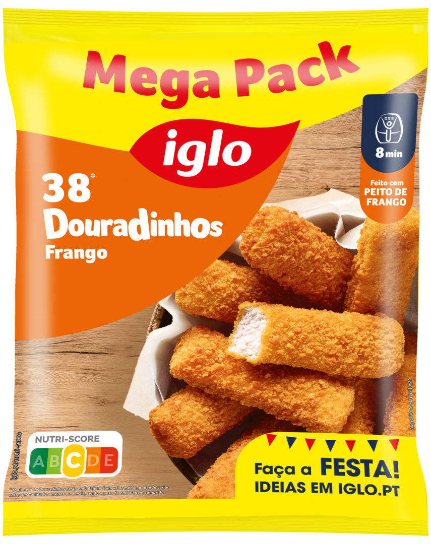 Douradinhos de Frango Congelados Capitão Iglo
