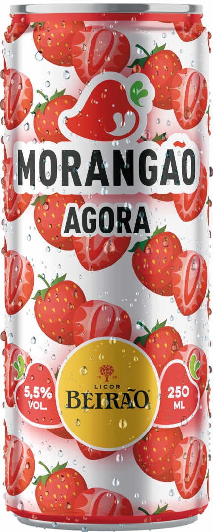 Licor Beirão Morangão Lata