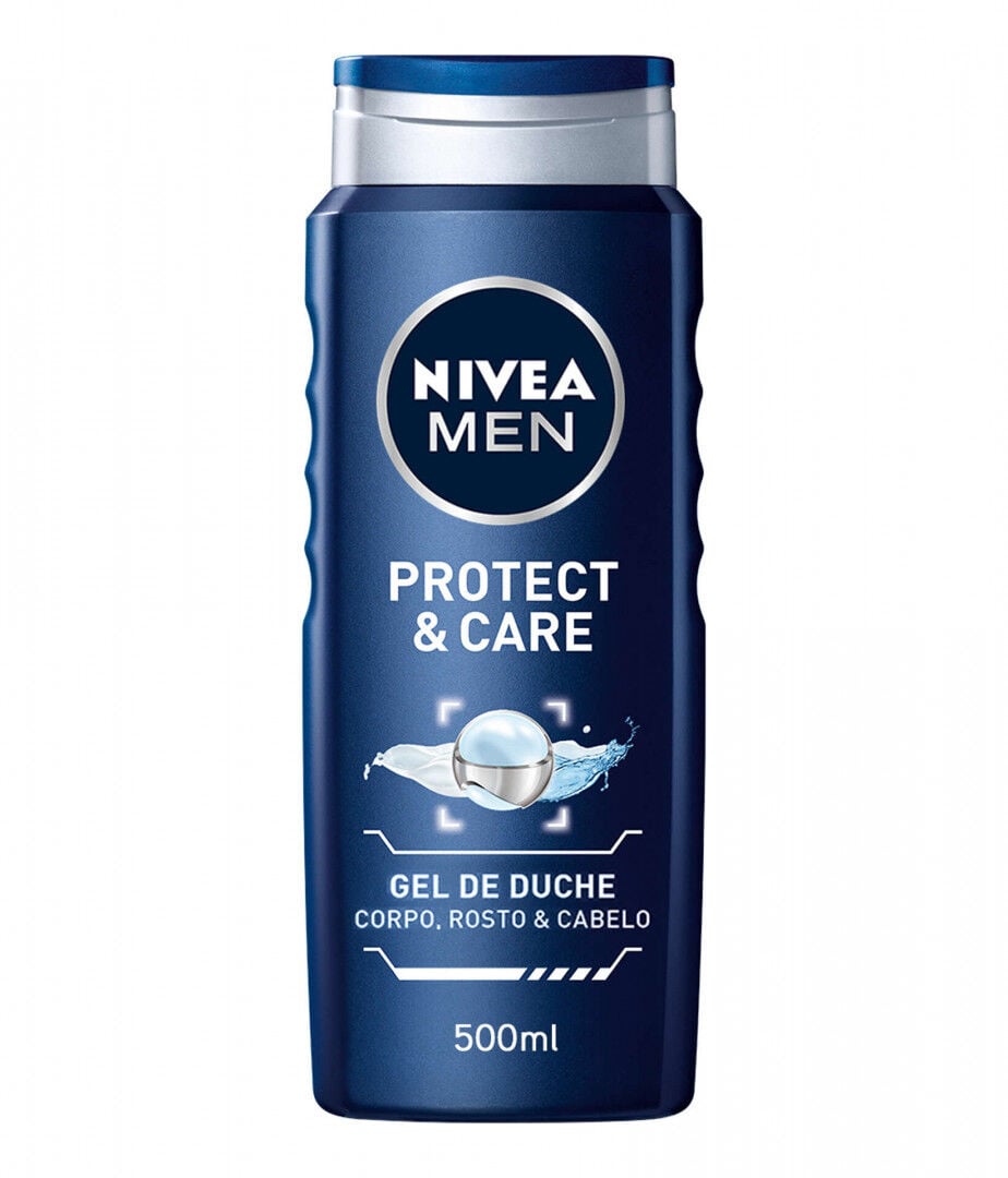 Gel De Banho Men Protect & Care Nivea Men 500 ml