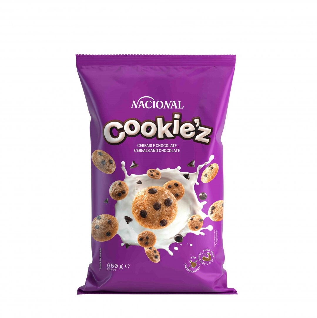 Cereais Cookie'z Nacional 650 g