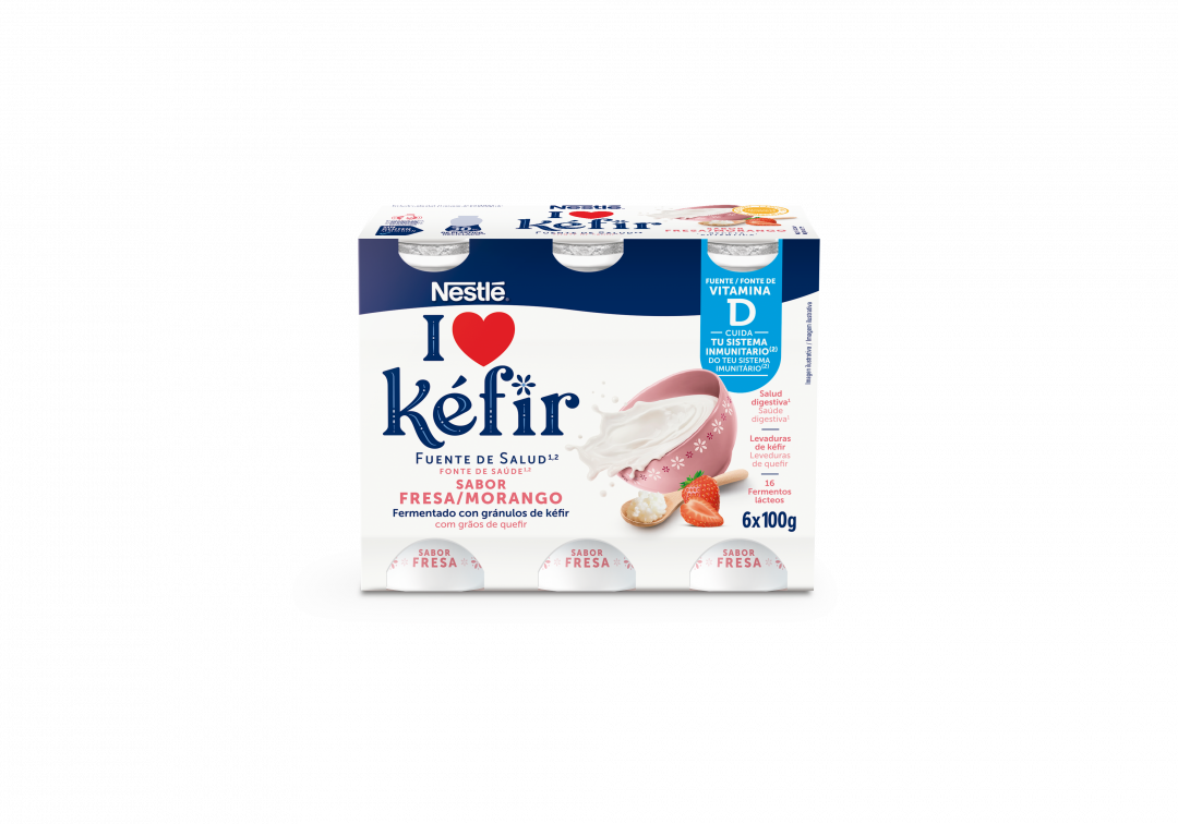 Kéfir de Morango Pack 6