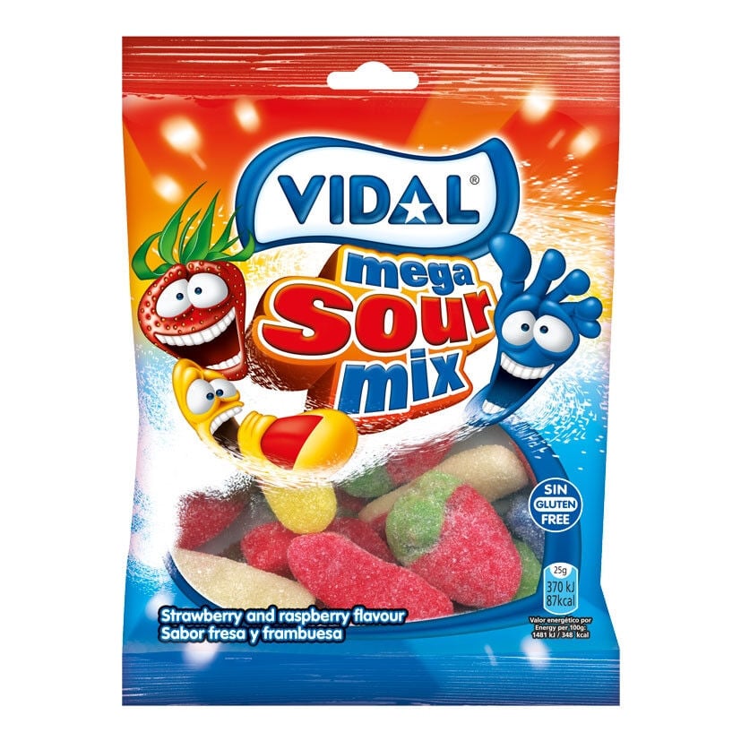 Gomas Mega Sortido Ácido