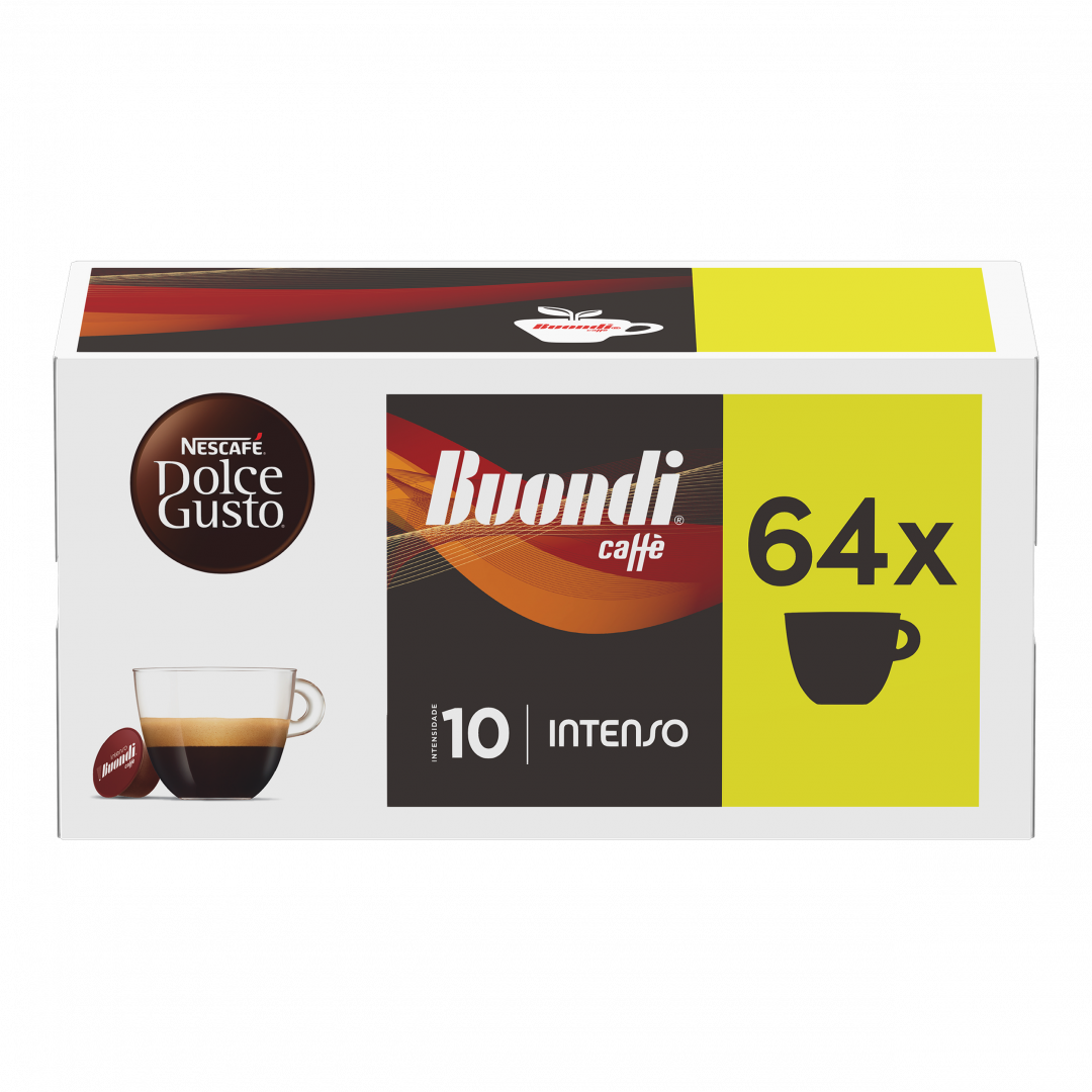 Cápsulas De Café Dolce Gusto Buondi Intenso Mega Pack Nescafé Dolce Gusto 64 un